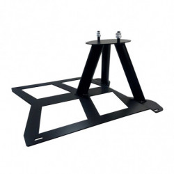 Can-Am X3 Bolt On Spare Tire Mount - Black Powdercoat Finish
