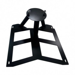 Can-Am X3 Bolt On Spare Tire Mount - Black Powdercoat Finish