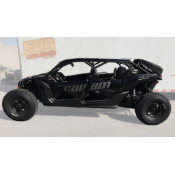 Can-Am X3 Bolt On Spare Tire Mount - Black Powdercoat Finish