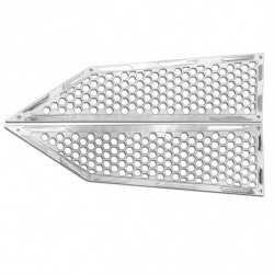 Custom CNC Billet Air Intake Grille Bezels for RZR XP Turbo