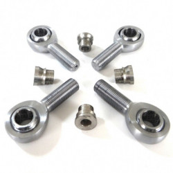 Polaris RZR PRO XP Heavy Duty Sway Bar Links - Black Powdercoat