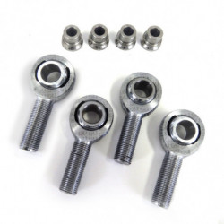 Polaris RZR PRO XP Heavy Duty Sway Bar Links - Black Powdercoat