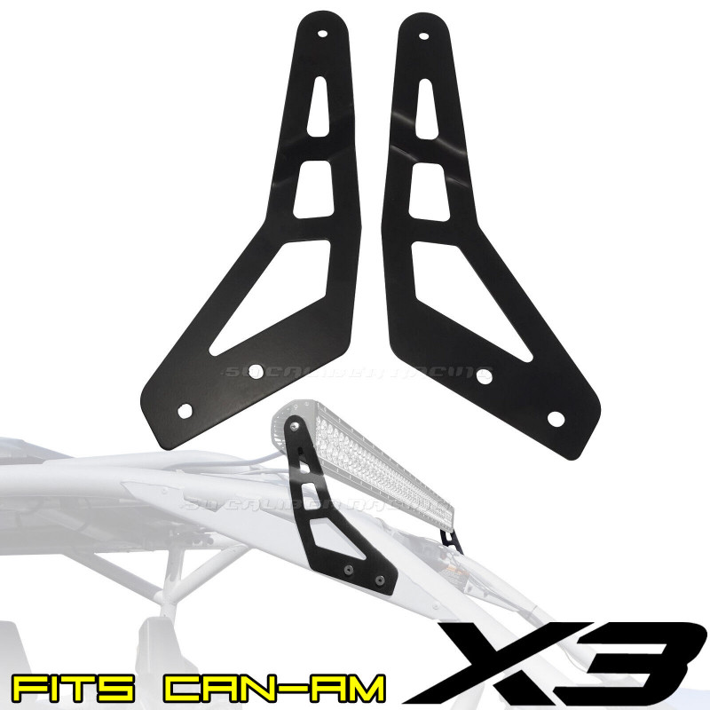 Cage Mount 50" Straight LED Light Bar Brackets for Can-Am X3 2016-Up