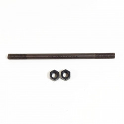 10mm x 185mm (7.25") Axle Front w/nuts