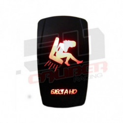 Waterproof On/Off Rocker Switch Sexy Design "EJect A Ho" with Red LED Illumination