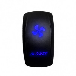 Illuminated 50 Caliber Racing On/Off Rocker Switch with laser-etched design - "Blower"