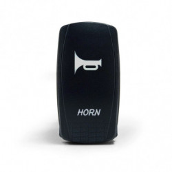 50 Caliber Racing Momentary Rocker Switch laser etched design "Horn"