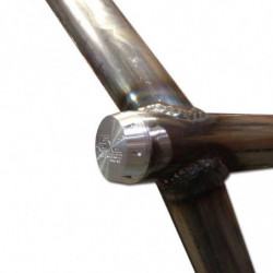 Custom Billet CNC End Caps for 1.75" Tubing Roll Cage & Bumpers - Made in the USA