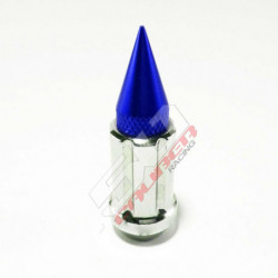 Tapered Splined Lug Nuts Chrome with Removable Spike  - 12 x 1.25mm Thread Pitch
