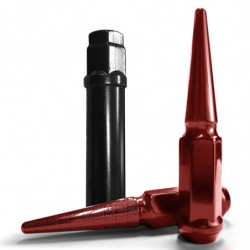 3/8-24 Extended Spike Lug Nuts - 60 Degree Taper Seat - Fits Polaris UTV and ATVs