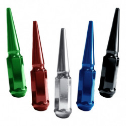 3.5 Inch Spike Lug Nut Singles - Several colors available