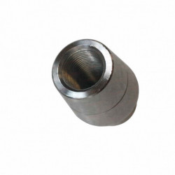 Steel Weld In Bung - 1.5" ID .250 and .120 Wall Tube Sizes -  7/8"-14 Threaded Through  Rod End - Fabricate 4 Link, Tie rods etc