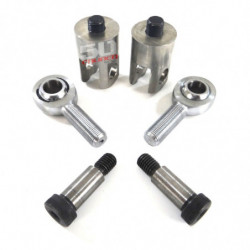 50 Caliber Racing Heavy Duty Billet Tie Rod Kit for RZR RS1