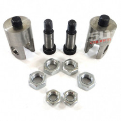 50 Caliber Racing Heavy Duty Billet Tie Rod Kit for RZR RS1