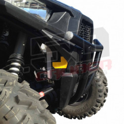 Custom Tubular Front Bumper for Polaris RZR XP1000 with Light Bar Tabs and Powdercoat Finish