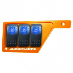 50 Caliber Racing Left Dash Panel with 3 Additional Switch Locations