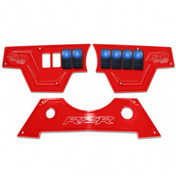 50 Caliber Racing CNC Billet Dash Panels with 8 Switch Locations