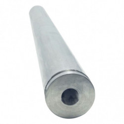 Flanged Threaded Through Weld In Bung - 1.25" .095 Round with 1/2" x 20 Threads