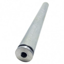 Flanged Threaded Through Weld In Bung - 1.25" .095 Round with 1/2" x 20 Threads