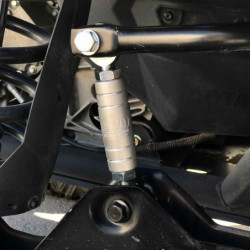 50 Caliber Racing CNC Billet Rear Sway Bar End Link Kit Can-Am X3 - Made in USA - Raw (no finish)